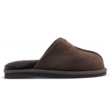 thies Schaffellpantoffel Sheepskin Slipper braun Hausschuhe Herren